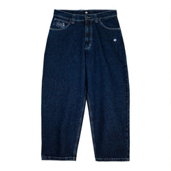 Magenta OG Denim Pants Stitch - Blue Denim