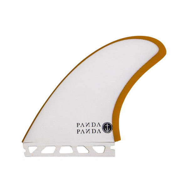 Captain Fin Co - Panda Twinzer - Medium - White / Gold (Futures) - M