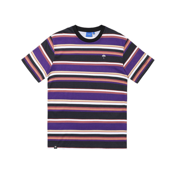 Helas Rayures Tee (Purple / Black) - S