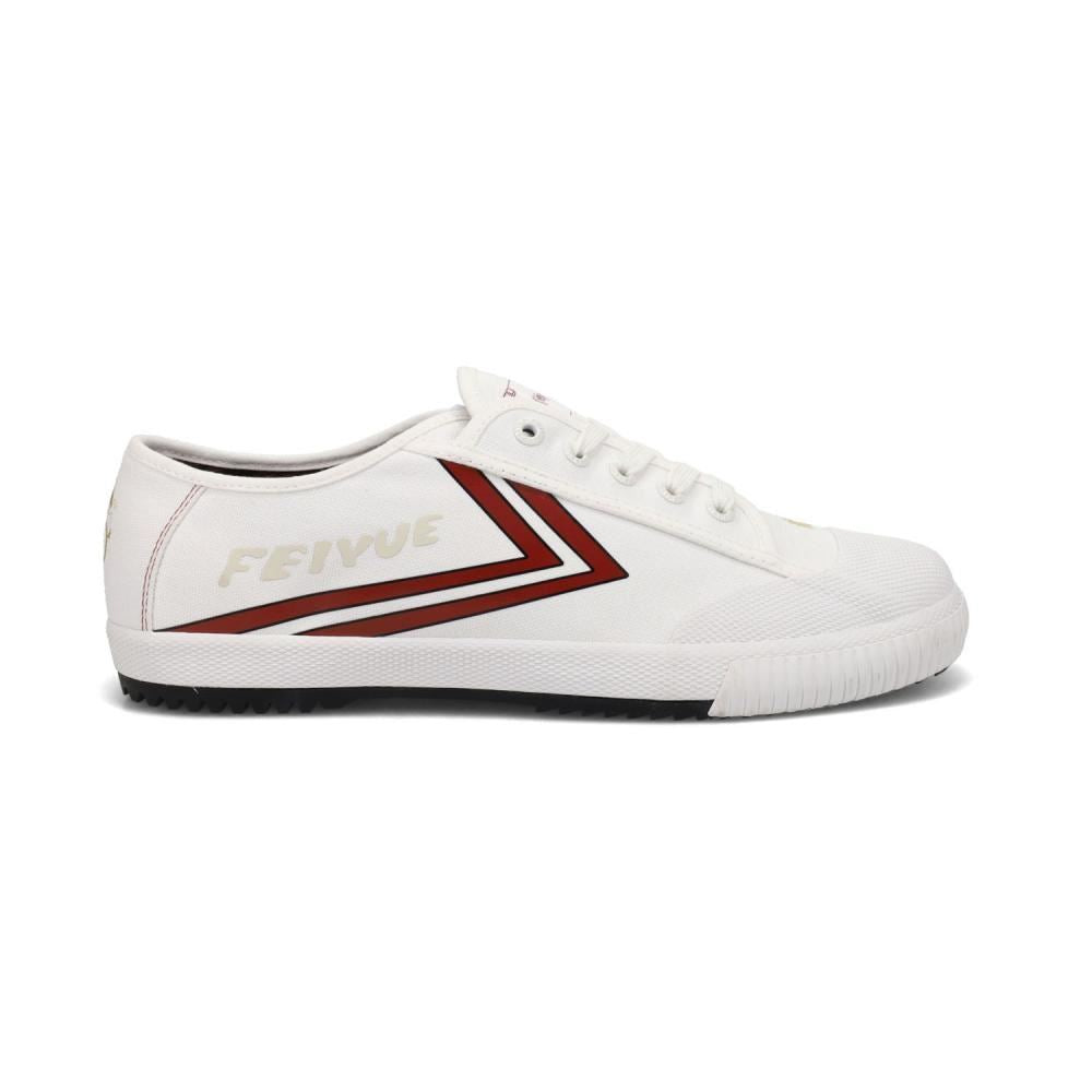 Feiyue Footwear Fe Lo 1920 Canvas CNY Shoes - Off White / Black / Gold