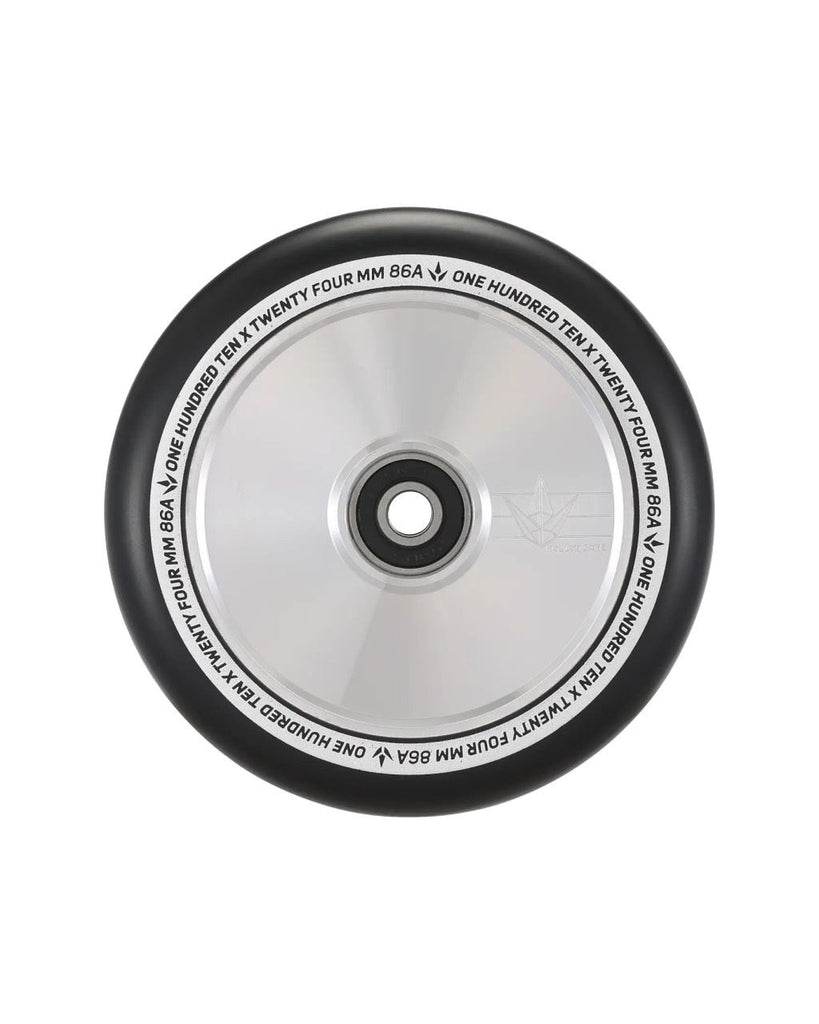 Blunt 110MM HOLLOW CORE - Black / Polished Scooter Wheels