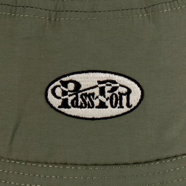 Pass~Port Whip Logo Rpet Bucket Hat (Olive) - L