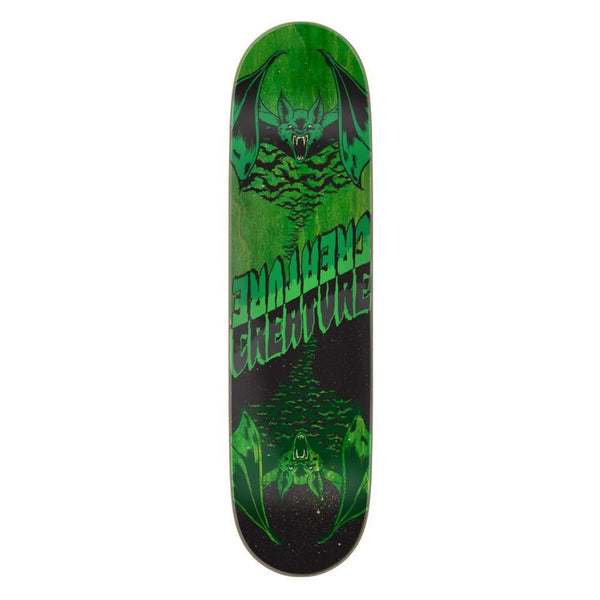 Creature s Fiend Twin Bat 7 Ply Birch Skateboard Deck - 8.2