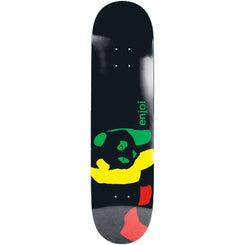 Enjoi Rasta Panda R7 Rasta Skateboard Deck - 9.0"