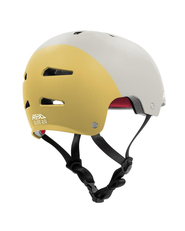REKD Elite 2.0 Helmet - Grey / Yellow