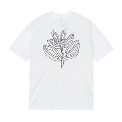 Magenta Brutalista Tee White - Skatewarehouse.co.uk