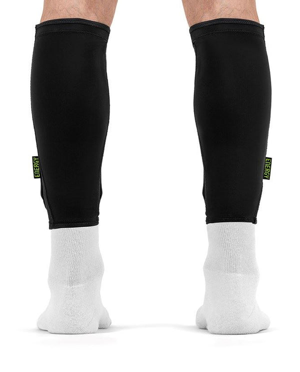 REKD Energy Covert Shin Impact Guards - Black - Skatewarehouse.co.uk