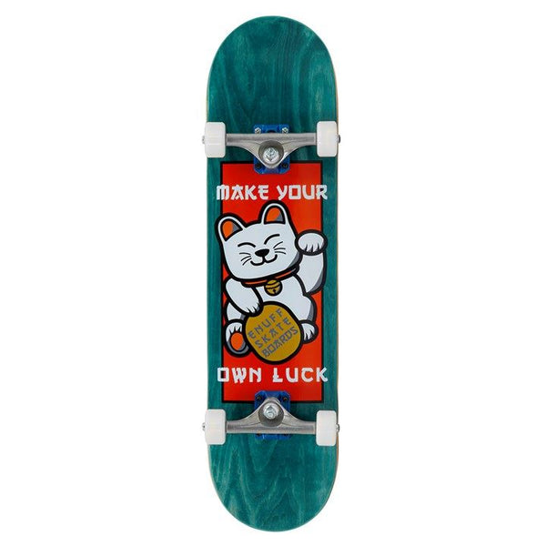 Enuff Lucky Cat Green Complete Skateboard - 8.0