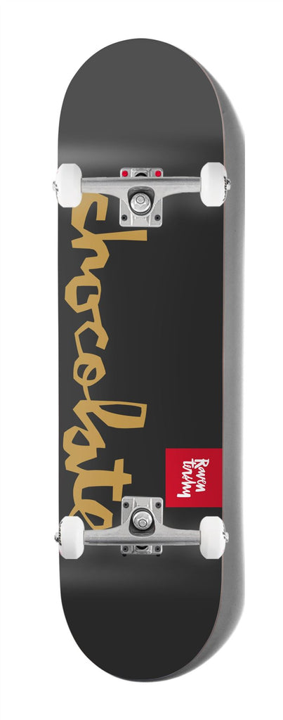 Chocolate Skateboard Team Chunk Raven Tershy x Venom Custom Complete Skateboard - 8.1875"