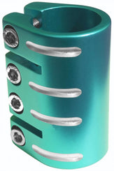 Blazer Scooter Pro Quad Clamp With Shim - Teal