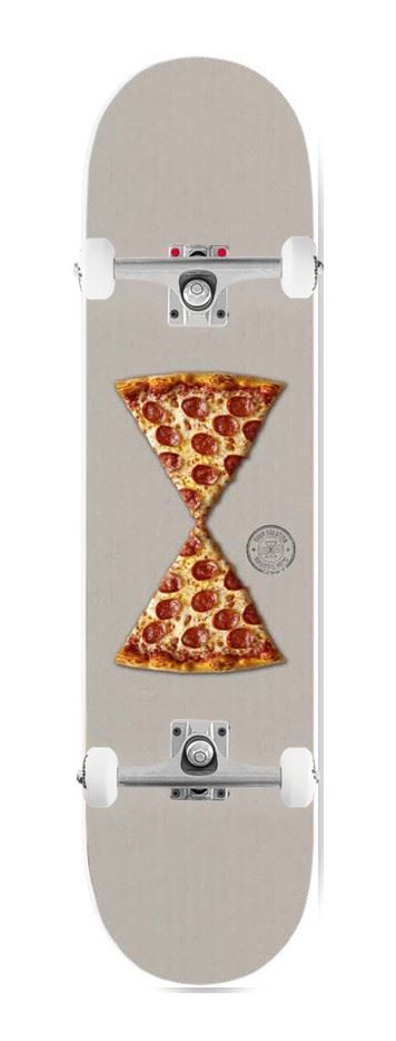 Sour Solution 'Pizza' (Twin Tail) x Venom Custom Complete Skateboard - 8.5"