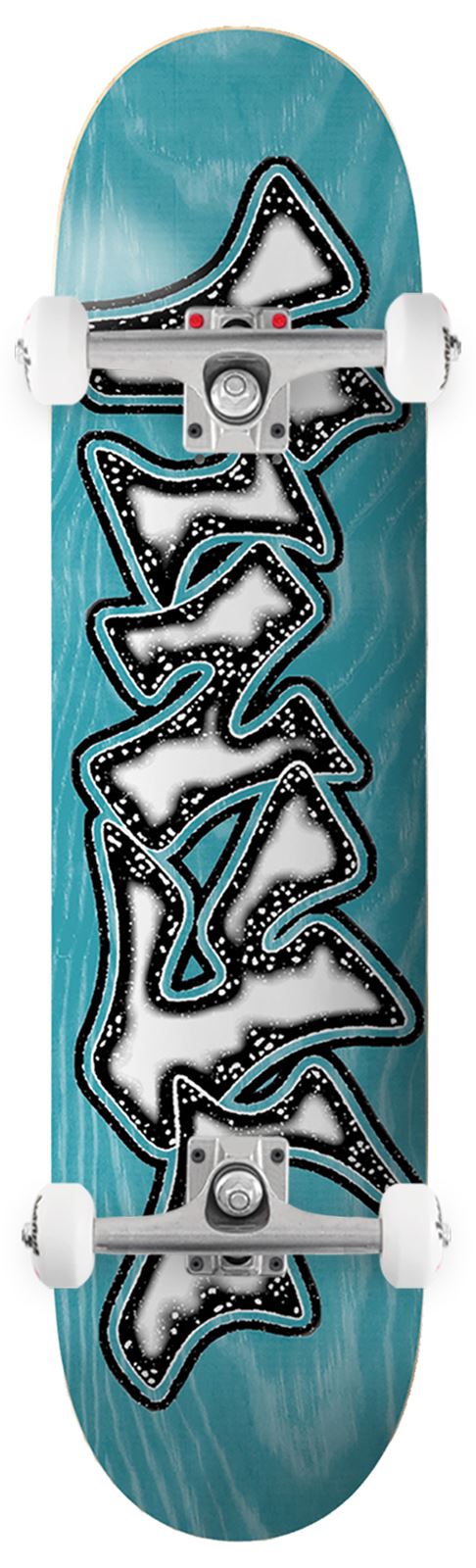 Vinyl Skateboards Graffiti Logo (Assorted Veneers) x Venom Custom Complete Skateboard - 8.5