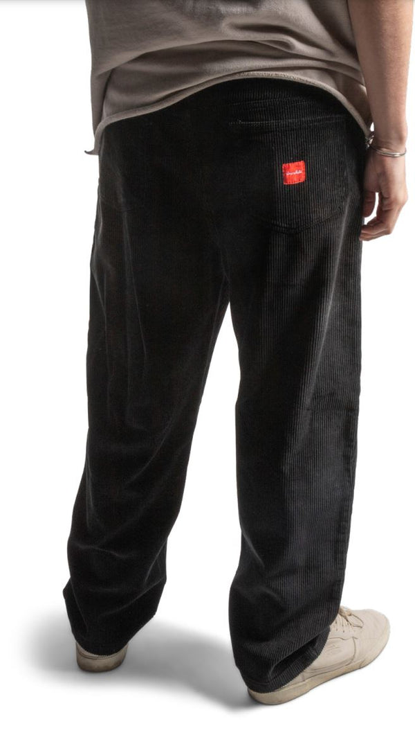 Chocolate Cord Pant Black - Skatewarehouse.co.uk