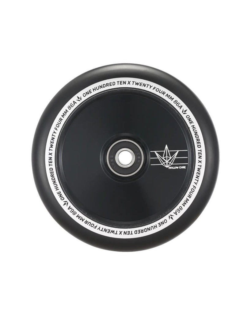 Blunt 110MM HOLLOW CORE - Black / Black Scooter Wheels