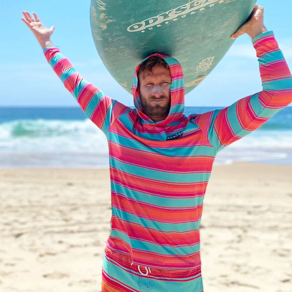 Catch Surf - Johnny Redmond Hooded L / S Shirt - Baja Multi Print Johnny Redmo