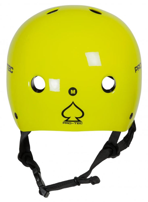 Pro-Tec Helmet Rental Classic Cert - Gloss Yellow - Skatewarehouse.co.uk