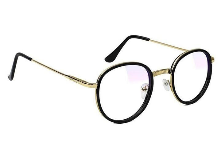 Glassy Eyewear Lincoln Premium Gaming Glasses Black / Gold - Skatewarehouse.co.uk