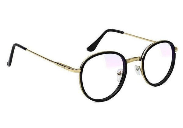 Glassy Eyewear Lincoln Premium Gaming Glasses Black / Gold - Skatewarehouse.co.uk