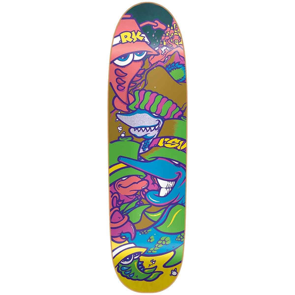 New Deal Knigge DSV HT Neon Skateboard Deck - 8.6