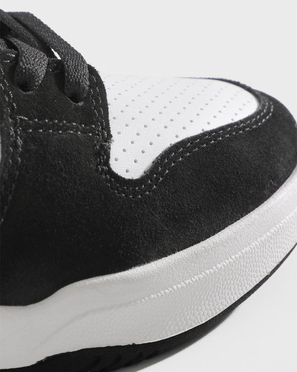 Lakai Telford Low Skate Shoes - Black White