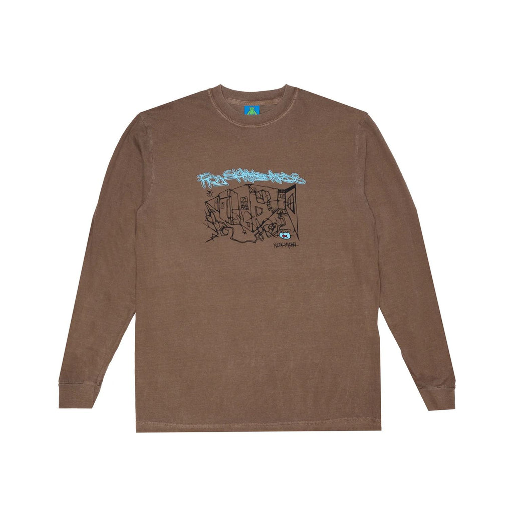 Frog Skateboards Kitchen Longsleeve (Coffee) Apparel - M
