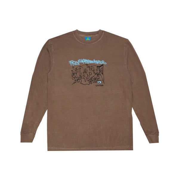 Frog Skateboards Kitchen Longsleeve (Coffee) Apparel - M