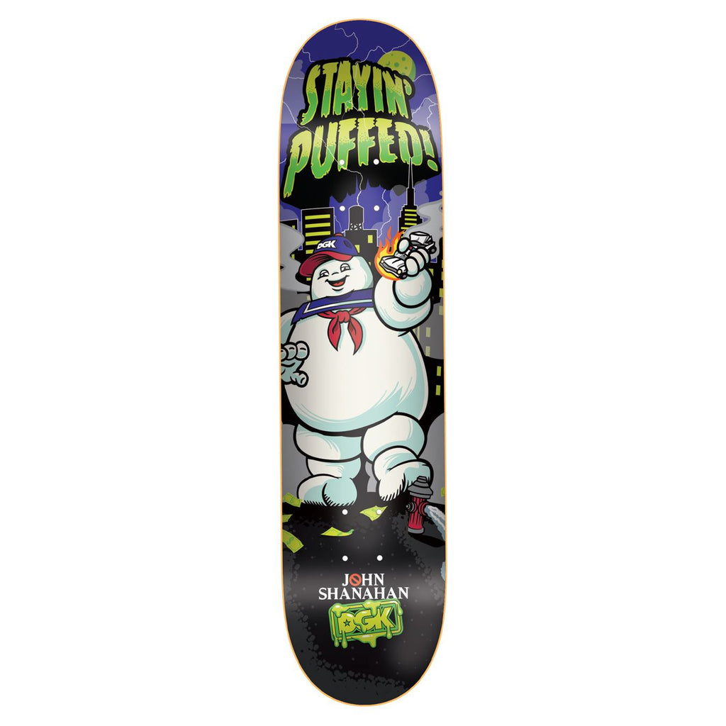 DGK 'Puffed' John Shanahan Skateboard Deck - 8.5"