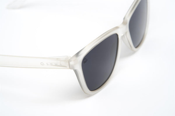 Luma Harlyn Recycled Sunglasses - Frosted - Skatewarehouse.co.uk