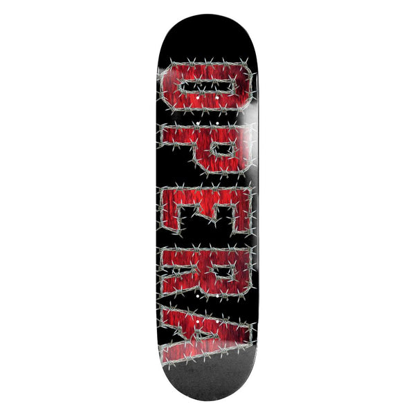 Opera Wire EX7 Black / Red Skateboard Deck - 8.5