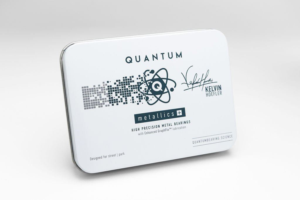 Quantum Kelvin Hoefler Signature Metallics Skate Bearings + DMx - Skatewarehouse.co.uk