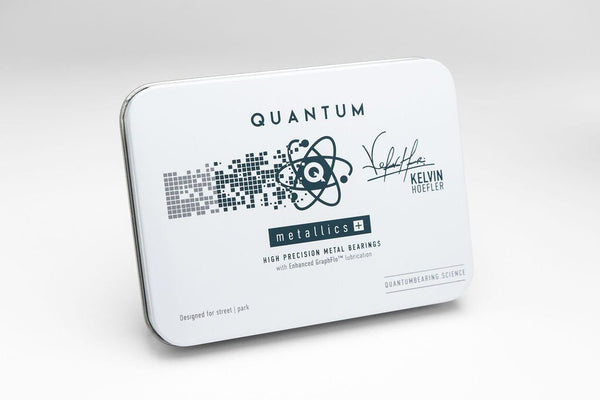 Quantum Kelvin Hoefler Signature Metallics Skate Bearings + DMx - Skatewarehouse.co.uk