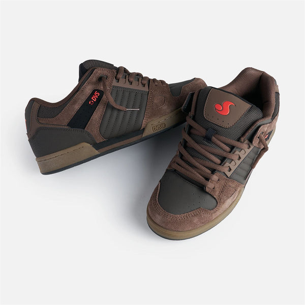 DVS Celsius Skate Shoes Coffee Brown Rust