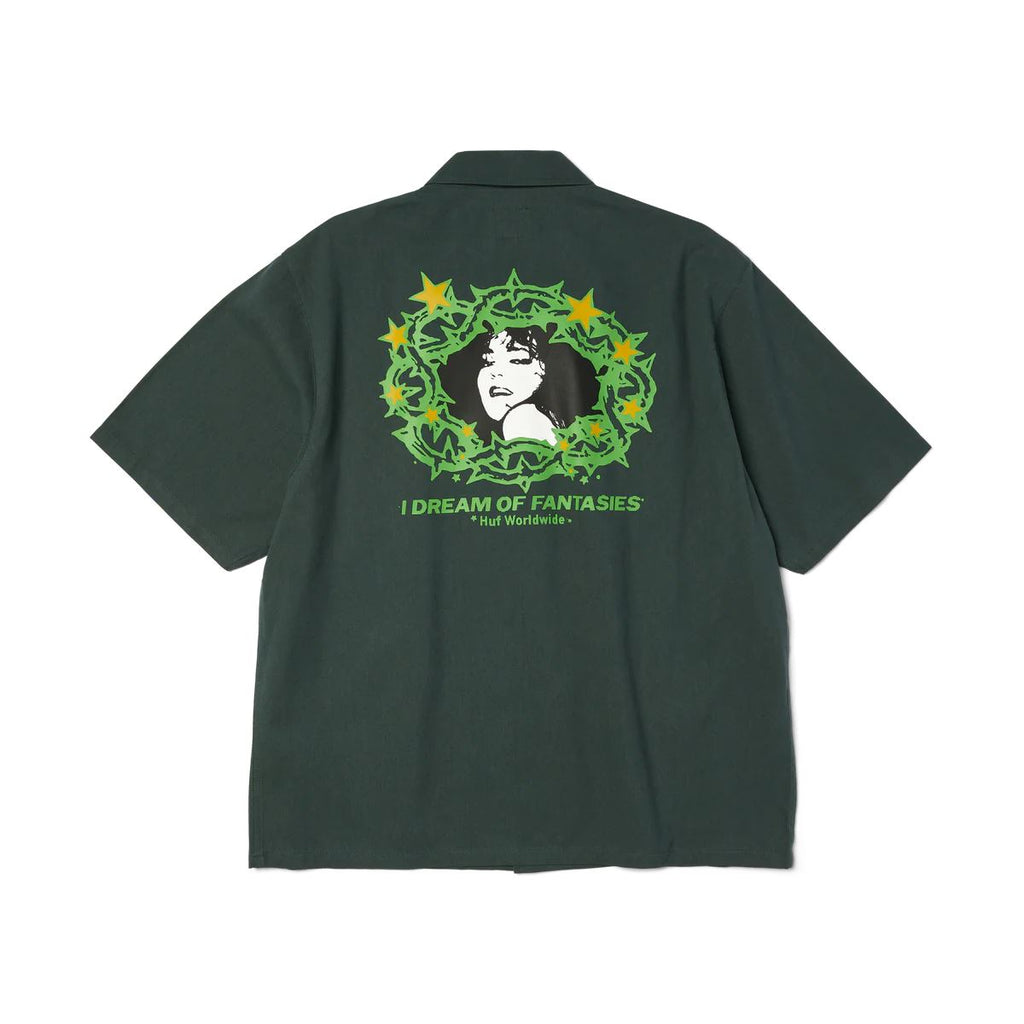 HUF Fantasies Ss Work Shirt (Marine)