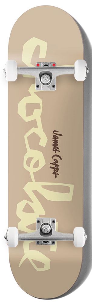 Chocolate OG Chunk W43D3 James Capps x Venom Custom Complete Skateboard - 8.5