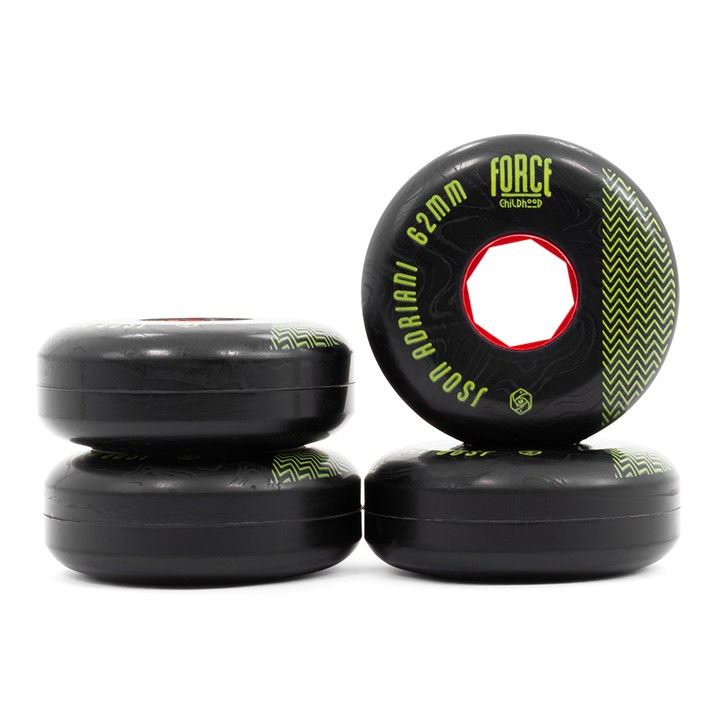 Red Eye Childhood Adriani Inline Skate Wheels - Black