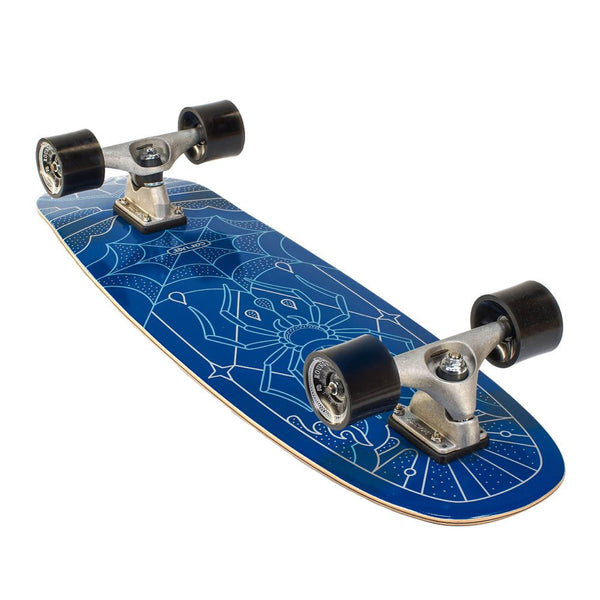 Carver Blue Widow - CX Surfskate Cruiser Skateboard - 9.875