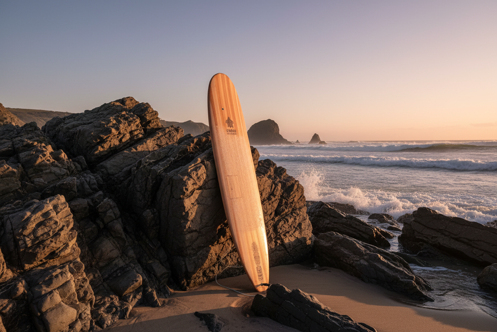 Crush The Marmaduke Paulownia Mini Mal Surfboard - 7ft 10