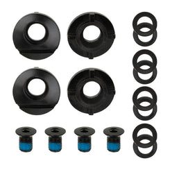 Seba 14 Cuff Button Set 4 Units inc Washers and Screws