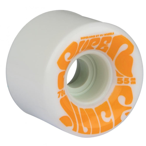 OJ Soft Skateboard Wheels Mini Super Juice 78a - White - Skatewarehouse.co.uk