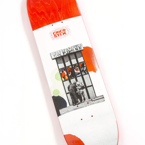 Chico Stix 'I See You' Popsicle Skateboard Deck - 8.0