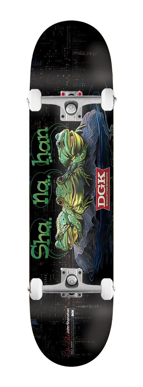 DGK Triplets Shanahan x Venom Custom Complete Skateboard - 8.1