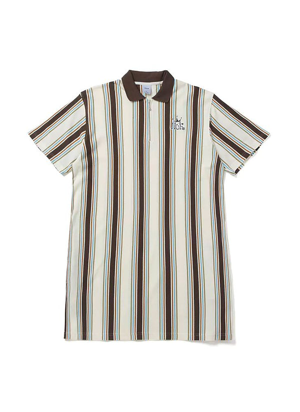 Crown Polo Knit Dress (Off White)