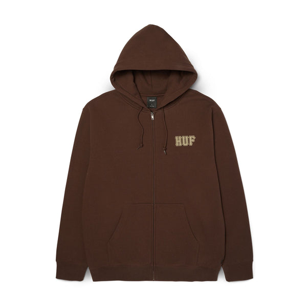 HUF Classic Logo F / Z Hoodie (Black)