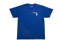 Girl OG Pac-Man Maze Tee Royal - Skatewarehouse.co.uk
