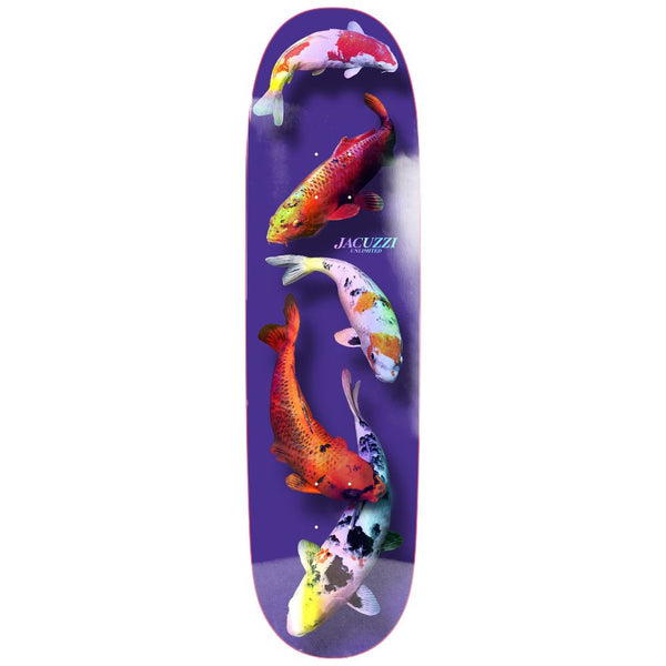 Jacuzzi 500 Years EX7 Purple / Holographic Skateboard Deck - 8.75
