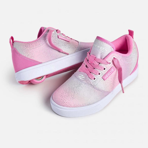 Heelys Pro 20 Fade - Silver / Pink - Skatewarehouse.co.uk