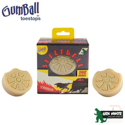 Superball Gumball Toe Stop - Natural. Long 30mm (Pair) Accessories