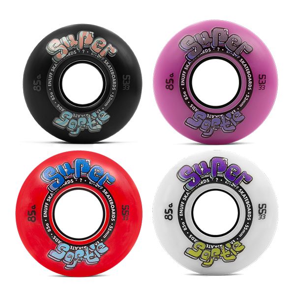 Enuff Super Softie Skateboard Wheels - 53mm