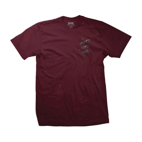 DGK Dreams Come True Tee Burgundy