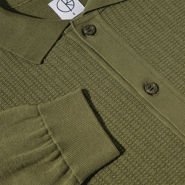 Polar Skate Co Miles Cardigan (Beech) Apparel - 1